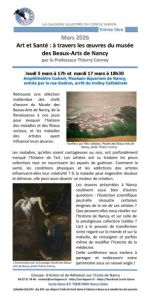 Art et santé : à travers les œuvres du Musée des Beaux-Arts de Nancy